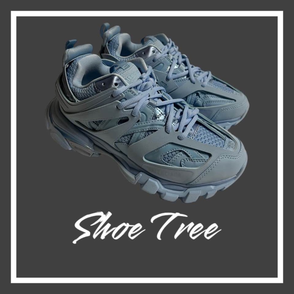 Balenciaga Track Trainer Runners Sneakers Women Size 9 Sneaker Light Blue